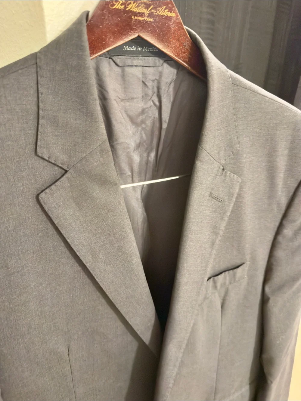Ralph Lauren Men's Charcoal Two-Button Sport Coat